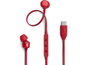 Słuchawki przewodowe JBL Tune 310C USB-C Czerwony