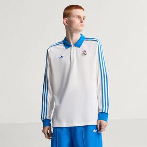Koszulka polo Real Madrid Terrace Icons Long Sleeve