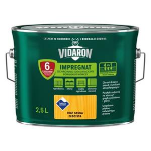 Impregnat Powłokotwórczy Ochronno-Dekoracyjny Sosna Złocista V02 2,5 l VIDARON