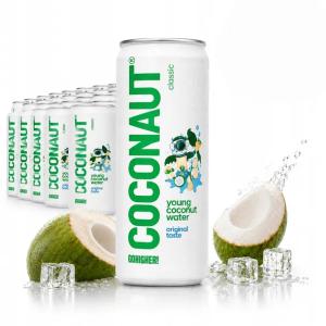 Coconaut Woda Kokosowa Niegazowana Mała Puszka 180ml z Młodego Kokosa