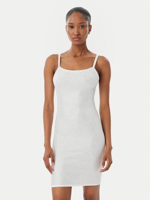 Guess Sukienka dzianinowa W5GK45 Z3MN2 Biały Regular Fit