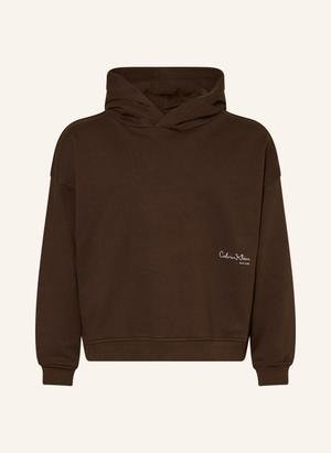 Calvin Klein Bluza Z Kapturem braun