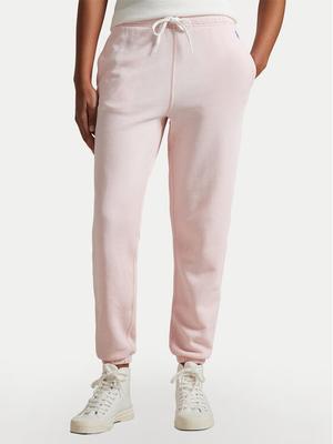 Polo Ralph Lauren Spodnie dresowe 211935585018 Różowy Regular Fit