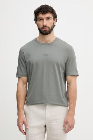 BOSS Orange T-shirt męski z bawełną TChup