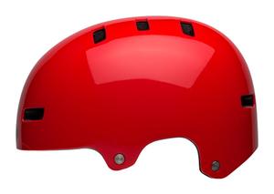 Kask bmx BELL LOCAL czerwony połysk (51-55)