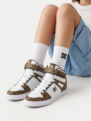 DC Shoes Sneakersy EO-PURE HIGH-TOP SE EV SN DC01796210 Biały
