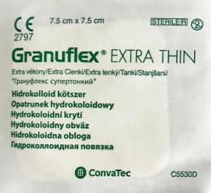 ConvaTec - GranuFlex Extra Thin - 7,5cm x 7,5cm 1szt.