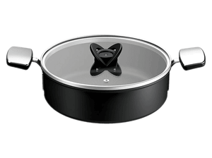 Garnek TEFAL Excellence+ G3307053 24cm Czarno-srebrny