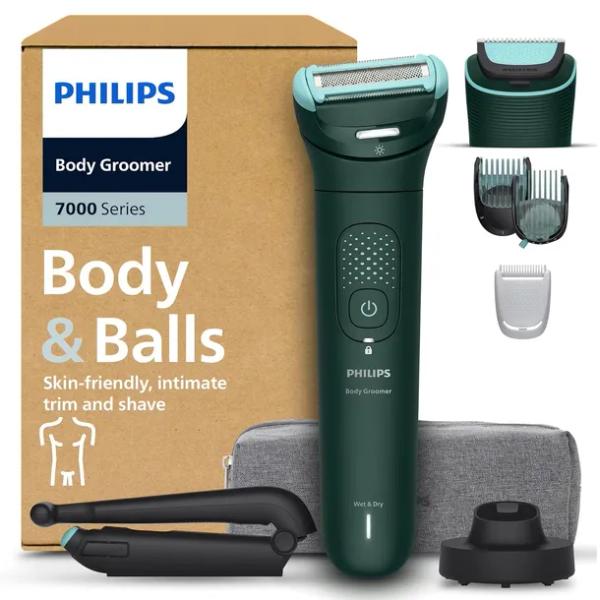 Trymer Golarka do ciała męska Bodygroom seria 7000 Philips BG7485/30
