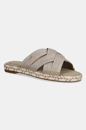 Tommy Hilfiger klapki CHAMBRAY ESPADRILLE MULE