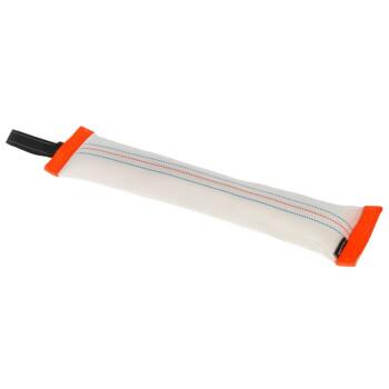 Kerbl Dummy treningowy z pętlą, biały/pomarańczowy, 50 x 10 cm