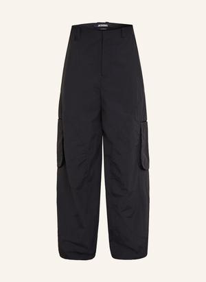 Jacquemus Bojówki Le Cargo Molino Wide Fit schwarz