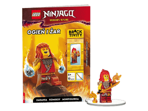 Książka LEGO Ninjago Ogień i Żar