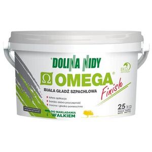 Gładź szpachlowa OMEGA FINISH biała 25 kg DOLINA NIDY