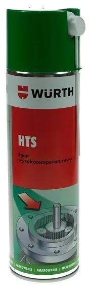 Smar Wysokotemperaturowy Penetrujący z Teflonem PTFE Wurth HTS 500 ml