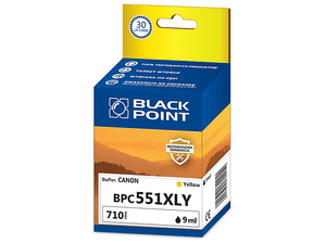 Tusz BLACK POINT BPC551XLY Zamiennik Canon CLI-551YXL
