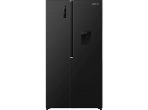 Chłodziarko-zamrażarka Side By GORENJE NRS917E41BXWD G400 Czarna stal nierdzewna