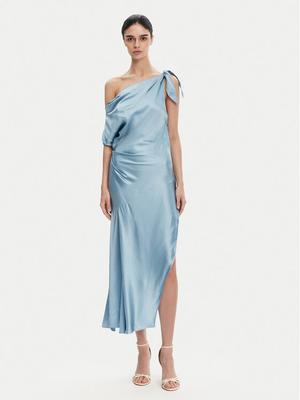 PINKO Sukienka koktajlowa 104986 A2GZ Niebieski jasny Regular Fit