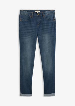 Jeansy ze stretchem straight, mid waist