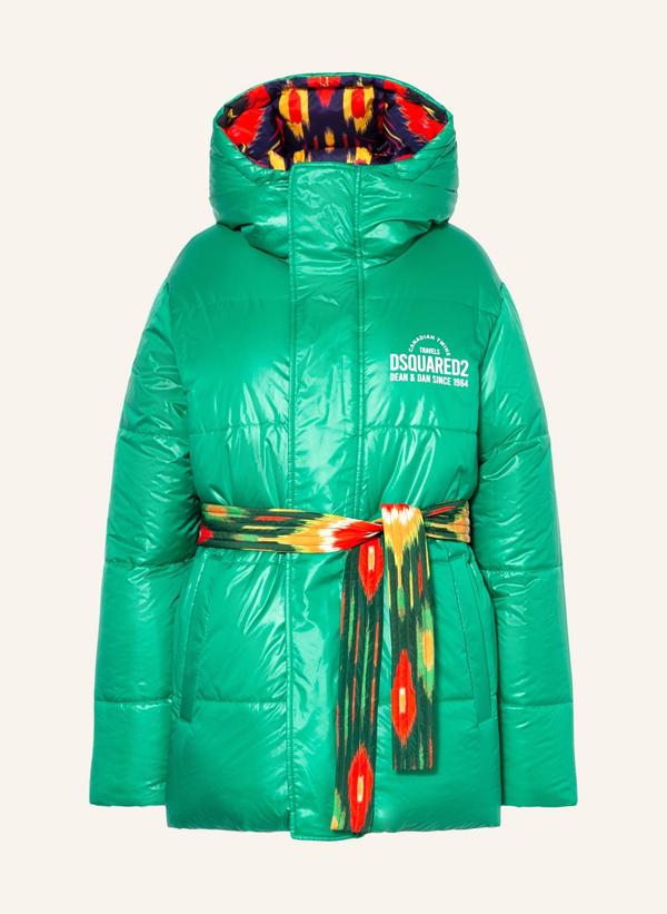 dsquared2 Kurtka Puchowa, Dwustronna gruen