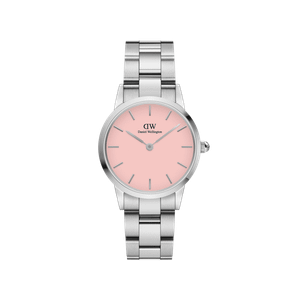 Daniel Wellington DW Watch Iconic Link Blush Silver 36mm