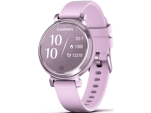 Smartwatch GARMIN Lily 2 Metallic Lilac 35mm 010-02839-01 z paskiem silikonowym w kolorze