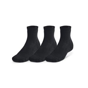 UNDER ARMOUR skarpetki bawełniane unisex 3 pak czarne (M)