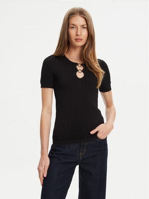 Guess Bluzka W5YR16 Z3OV0 Czarny Regular Fit