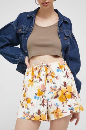 Abercrombie & Fitch szorty lniane