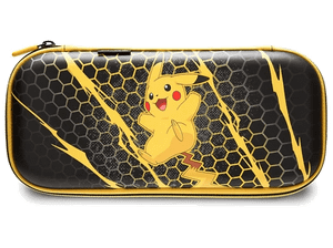Etui POWERA Slim Pikachu Storm do Nintendo Switch 2 Czarno-żółty