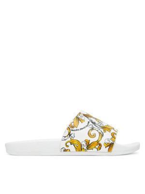 Versace Jeans Couture Klapki 78VA3SQ3 Biały