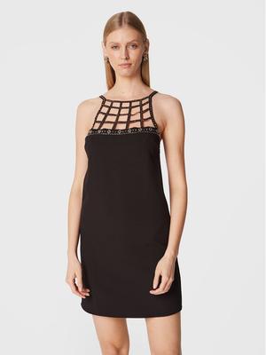 Pinko Sukienka koktajlowa Alice 1G17XP A034 Czarny Regular Fit