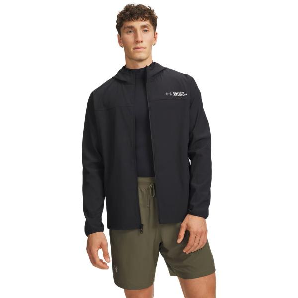 Under Armour UA Velociti Storm Jacket kurtka męska treningowa sportowa czarna (XXL)