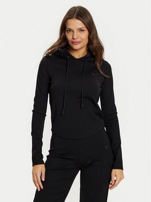 Guess Bluza V5RQ06 KCLH0 Czarny Regular Fit