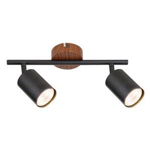 Lampa sufiowa Edmund 5296 GU10 2x max 25 W dąb