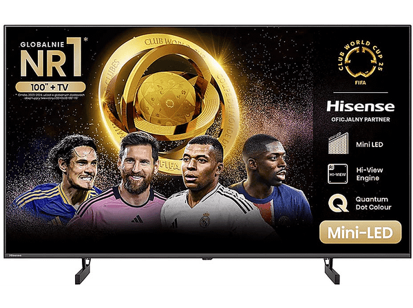 PRODUKT PO EKSPOZYCJI - Telewizor ULED Mini-LED HISENSE 50U6NQ 50'' 4K VIDAA U7 Quantum Dot Colour