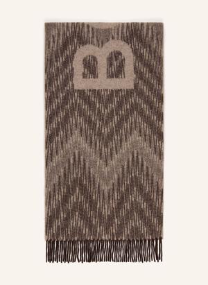 Bogner Szalik Scarf-1 braun