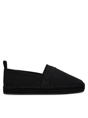 Calvin Klein Espadryle Oblique Espadrille Webbing HW0HW02934 Czarny