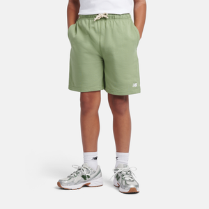 Spodenki dziecięce New Balance LAKB0008AAR – zielone