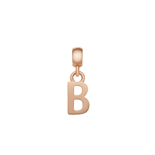 Daniel Wellington DW Charm Letter B Rose Gold