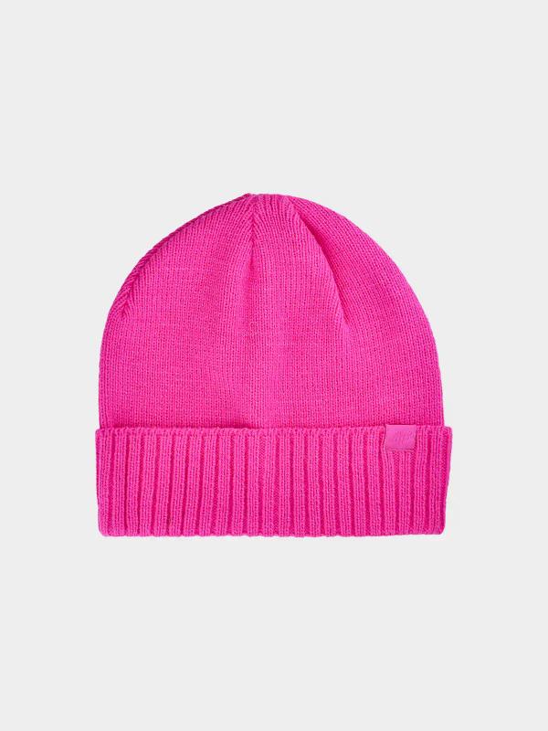 4F JUNIOR Czapka dziecięca U452 różowa (one size)
