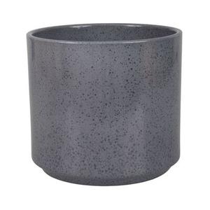 Osłonka cylinder 14 cm kamienny szary