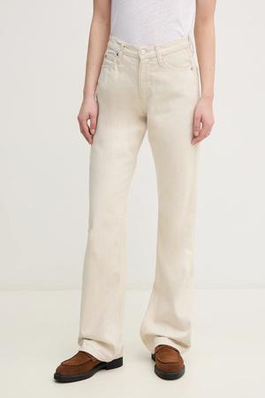 Calvin Klein jeansy z domieszką lnu