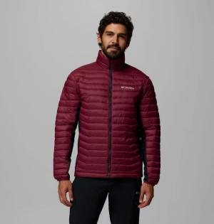 COLUMBIA kurtka męska zimowa Powder Pass Hybrid czerwony (M)
