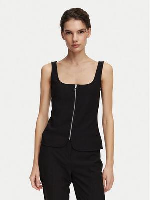 Calvin Klein Top LV044G235G Czarny Regular Fit