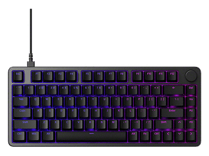 Klawiatura SONY INZONE KBD-H75, 75% TKL, układ US, RGB, 8000 Hz, magnetic switch z regulacją, gasket, aluminium, Czarny