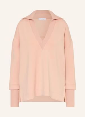 Reiss Bluza Nierozpinana Bernie Z Mieszanki Materiałów rosa
