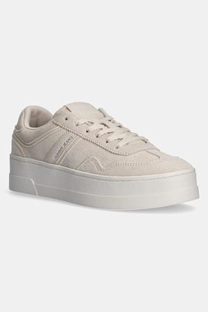 Tommy Jeans sneakersy zamszowe THE GREENWICH FLATFORM ELEVATED