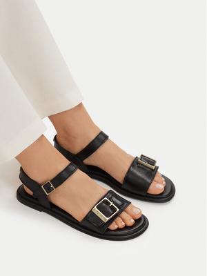 U.S. Polo Assn. Sandały EO-TEMPE002W/6L1 Czarny
