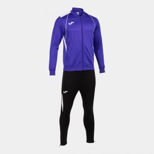 JOMA CHAMPIONSHIP VII komplet męski dres spodnie i bluza 103083.552 fioletowy/biały (S)
